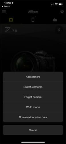 How to use Nikon SnapBridge