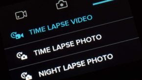 GoPro Hero5 Time Lapse Video screen